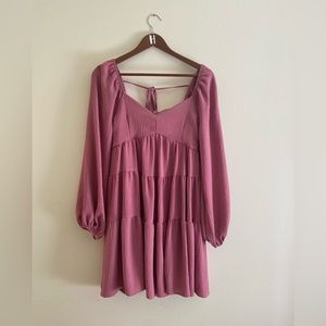 Altar’d State Tiered Mini Dress